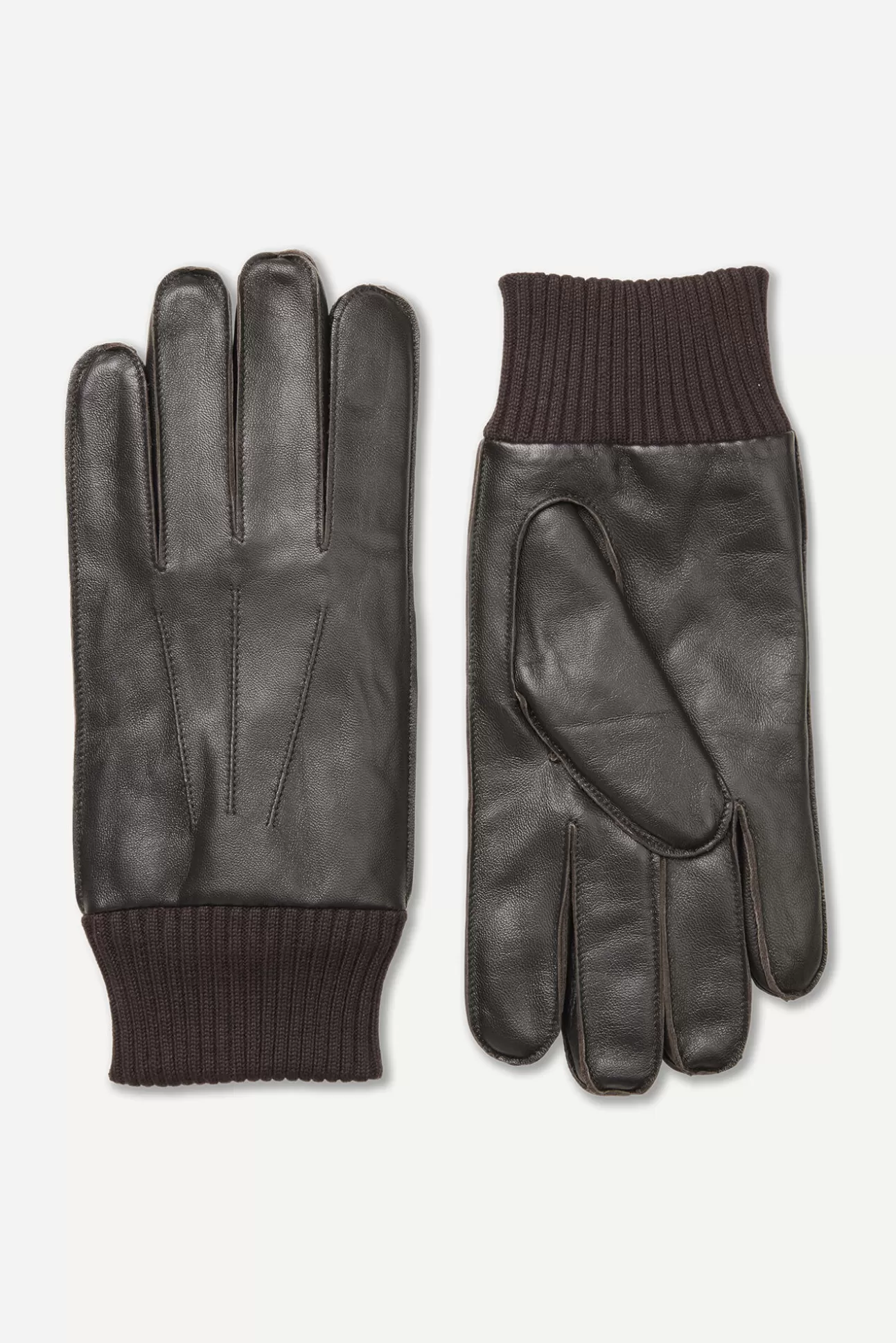 Herren Samsøe Samsøe Handschuhe | Hackney gloves 8168 Dark Brown