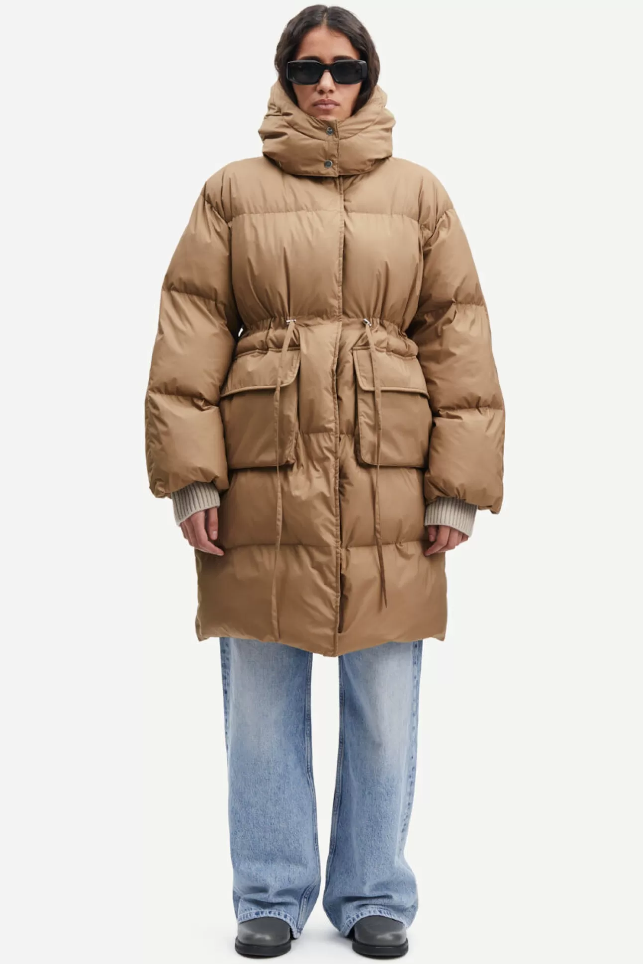 Damen Samsøe Samsøe Jacken & Mäntel | Hannalu coat 11684 ERMINE