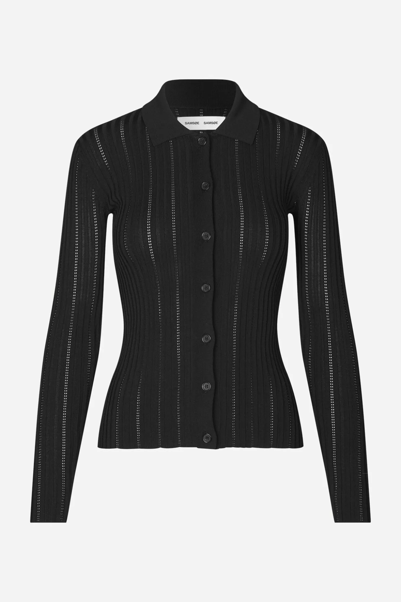 Damen Samsøe Samsøe Strickwaren | Lea cardigan 15025 Black