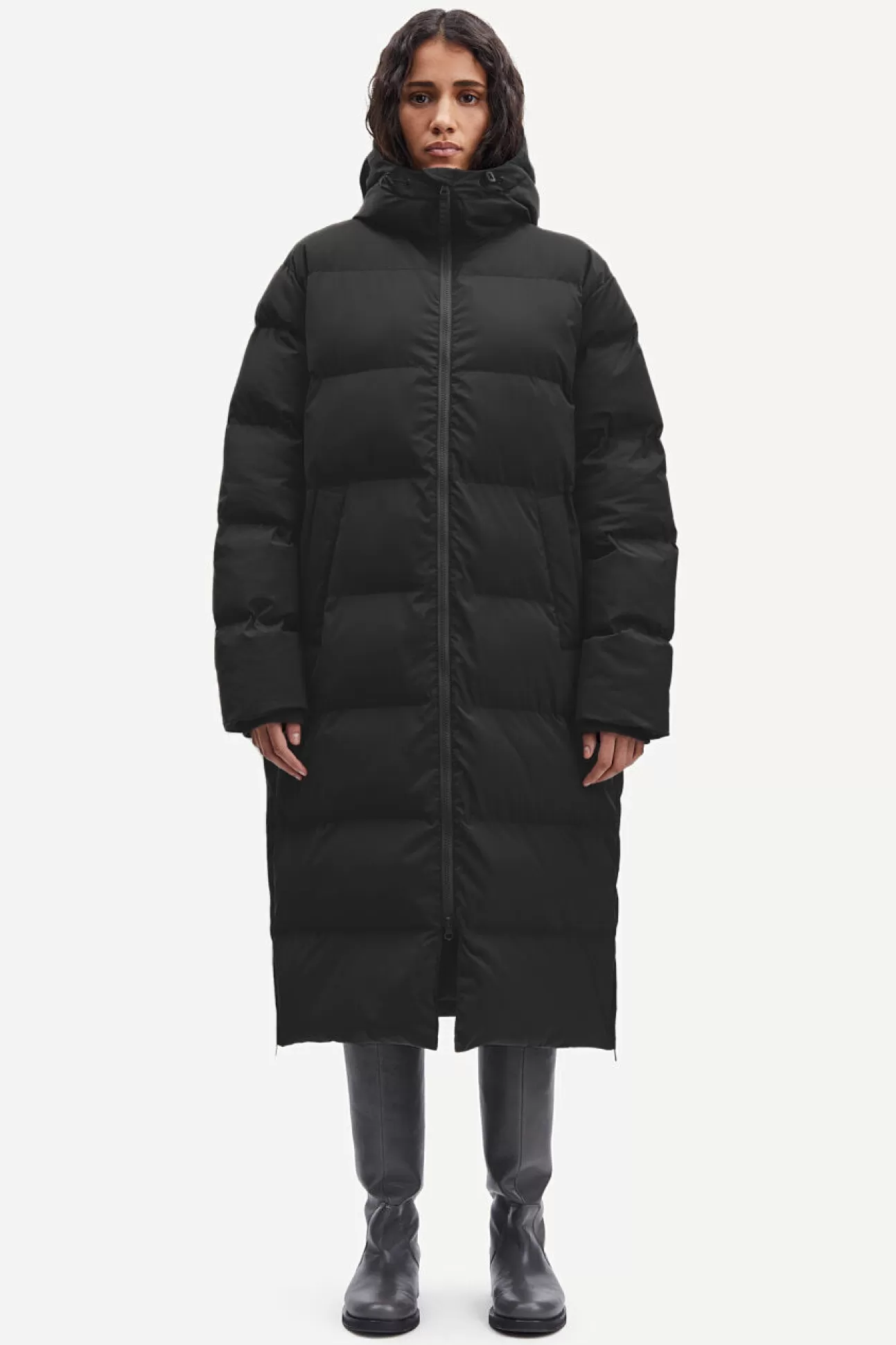 Damen Samsøe Samsøe Jacken & Mäntel | Sera coat 12891 Black