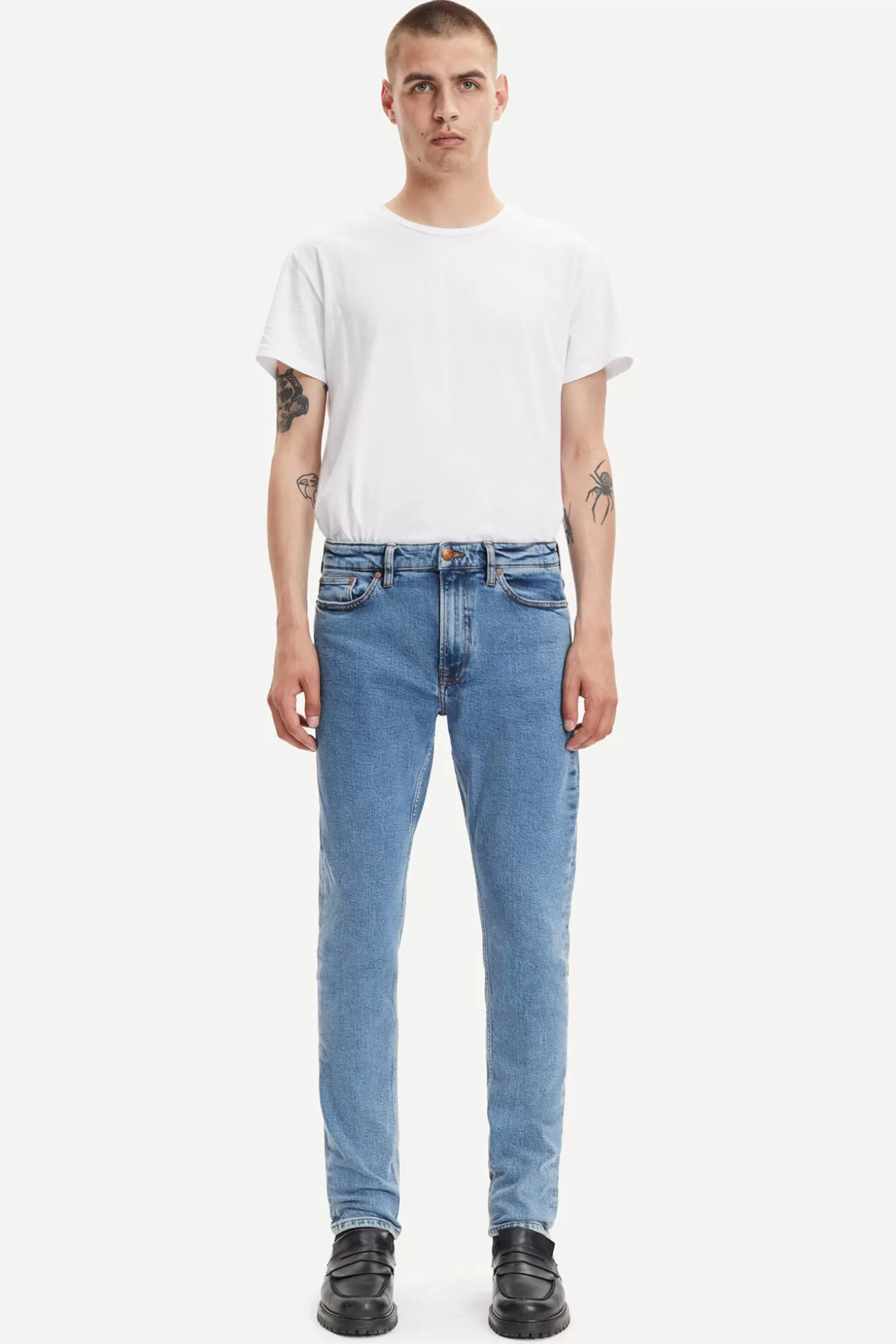 Herren Samsøe Samsøe Jeans | Stefan jeans 11354 LIGHT OZONE MARBLE